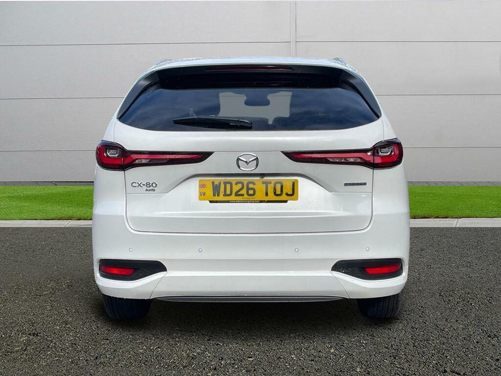 Mazda CX-80 Homura Plus White #6