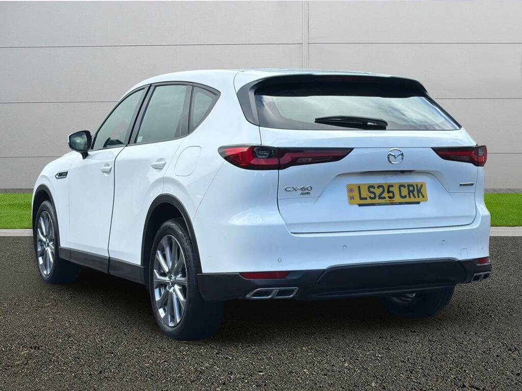 Mazda CX-60 Exclusive-line White #5