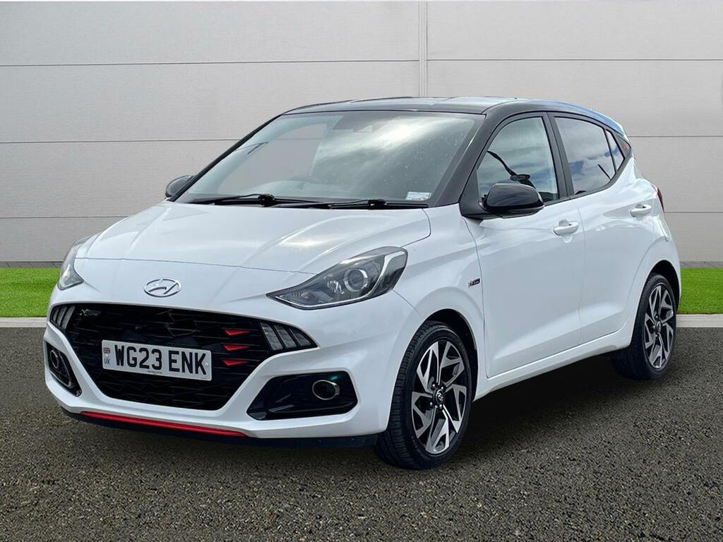 Hyundai I10 N Line White #3