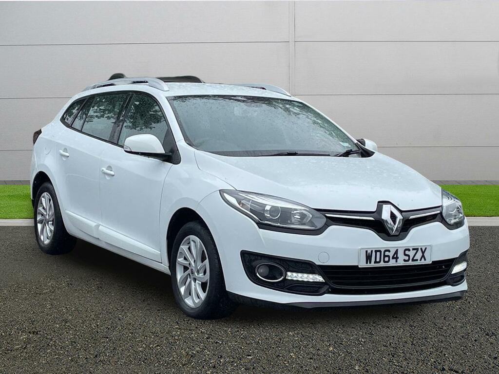 Renault Megane Dynamique Tomtom White