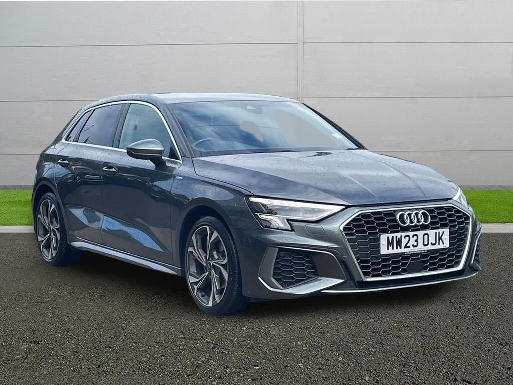 Audi A3 S Line MW23OJK Grey