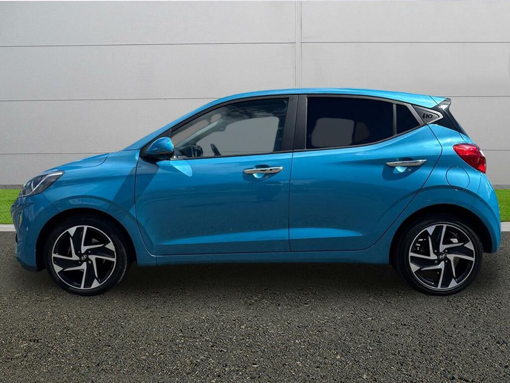 Hyundai I10 Premium Blue #4