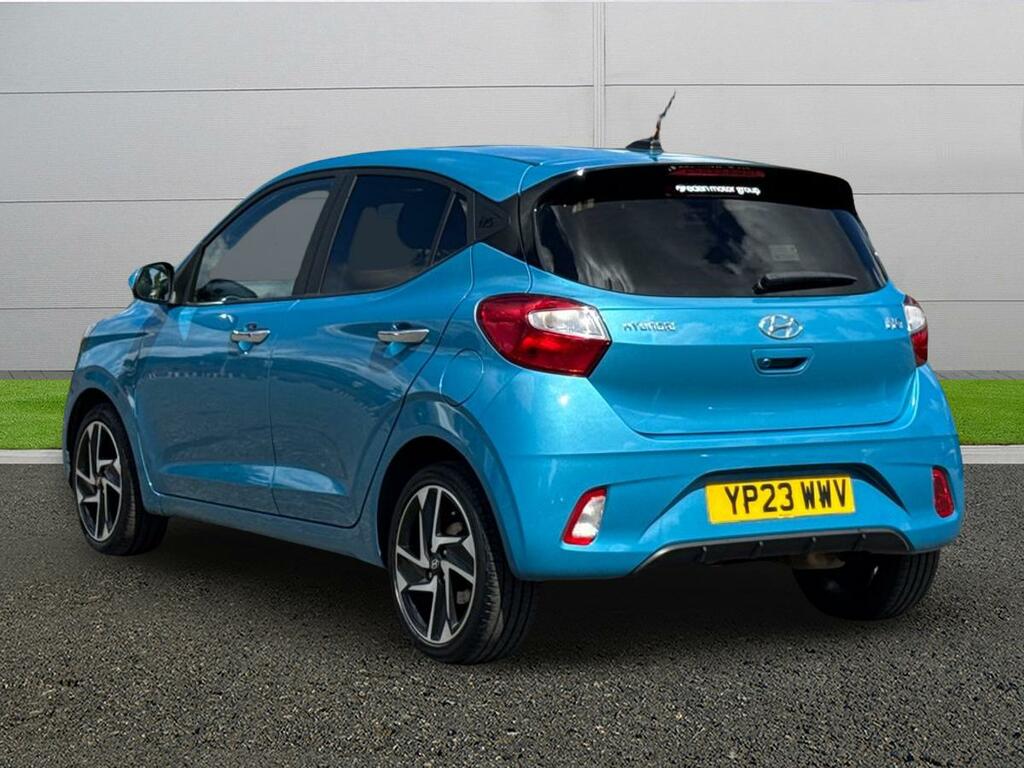 Hyundai I10 Premium Blue #5