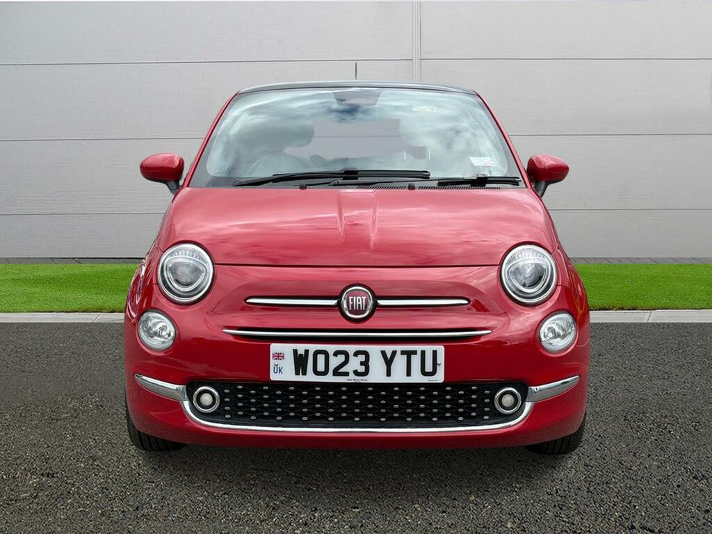 Fiat 500 Hatchback WO23YTU Red #2