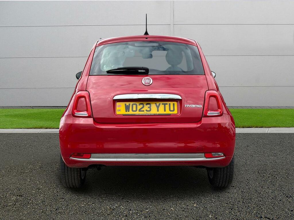 Fiat 500 Hatchback WO23YTU Red #6