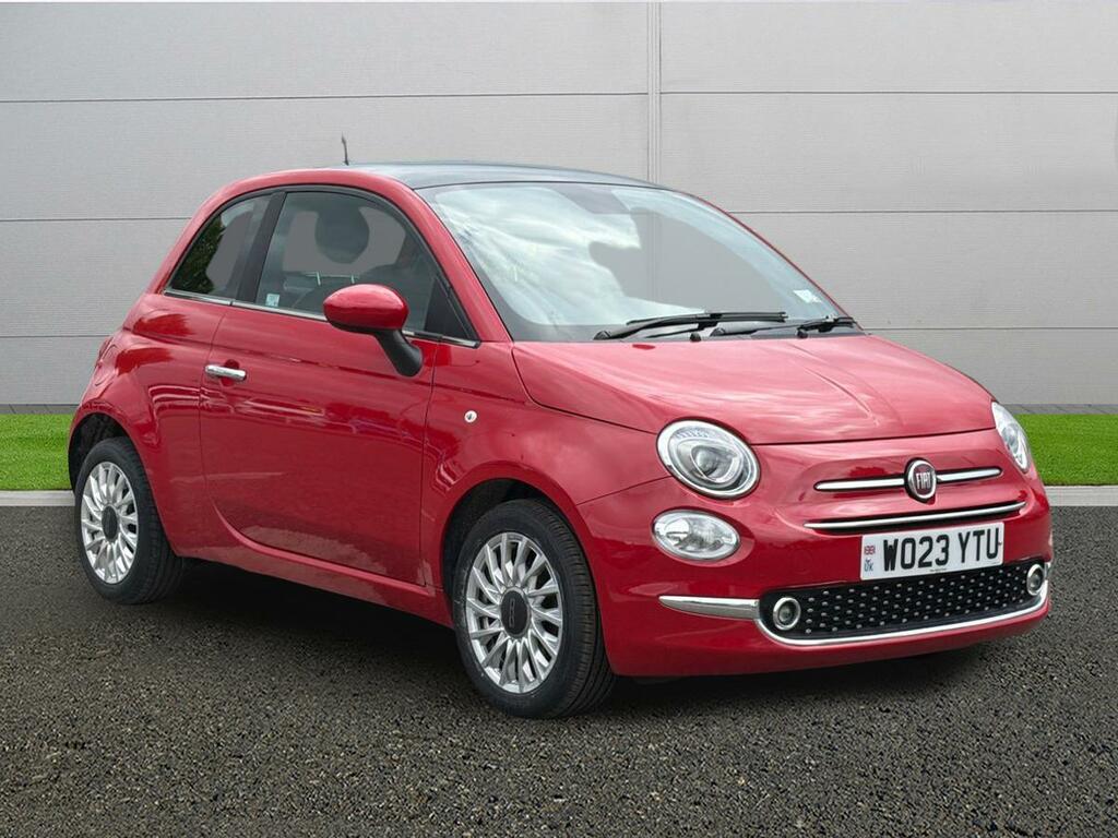 Fiat 500 Hatchback WO23YTU Red