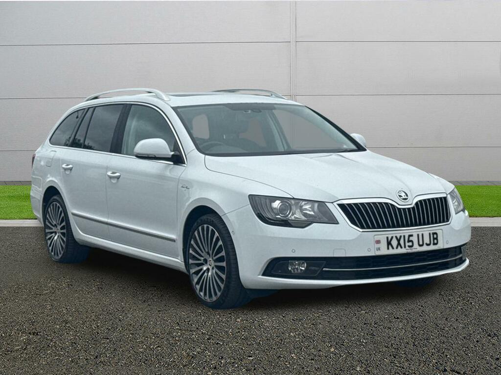 Skoda Superb Laurin Klement White