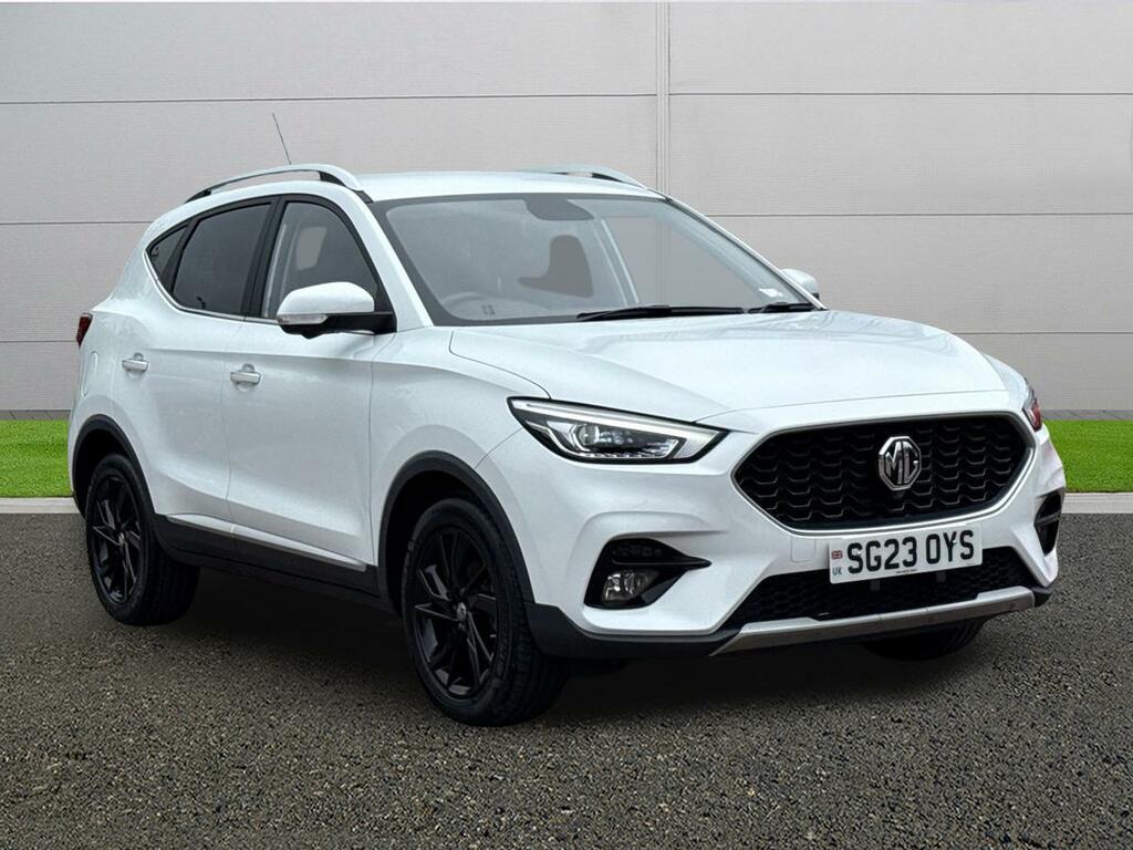 MG ZS Exclusive SG23OYS White