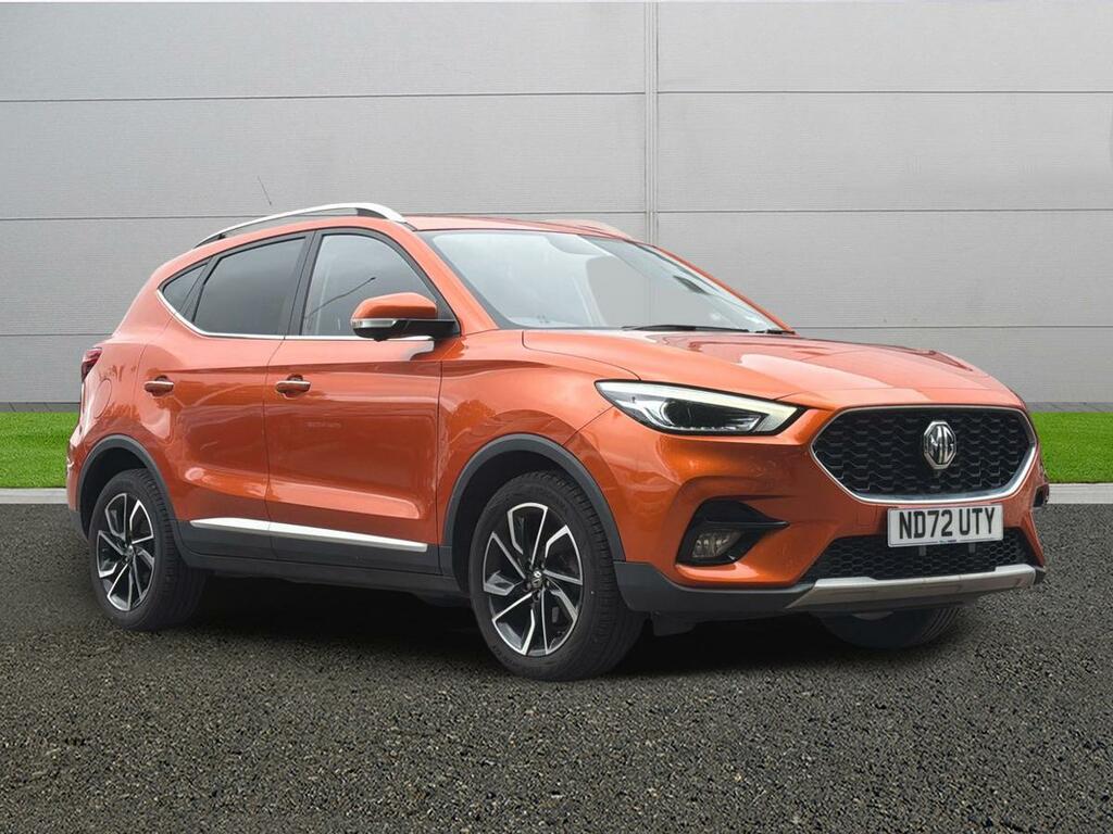 MG ZS Exclusive Orange