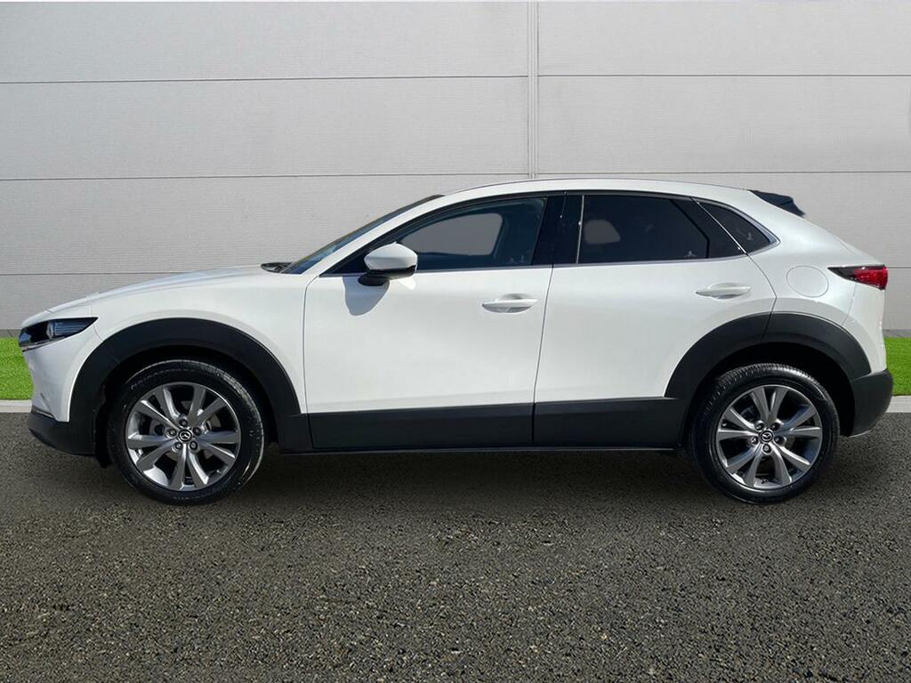 Mazda CX-30 Exclusive-line White #4