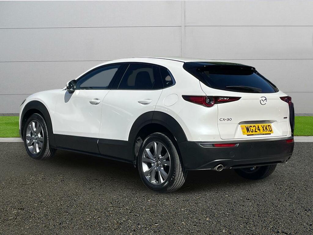Mazda CX-30 Exclusive-line White #5