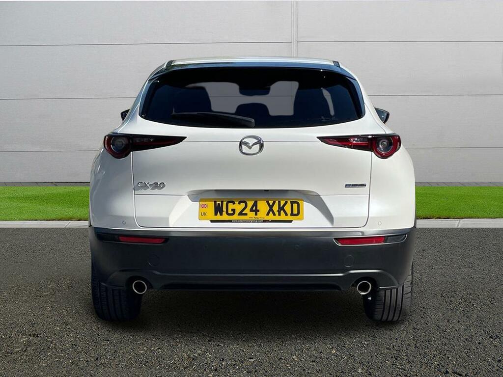 Mazda CX-30 Exclusive-line White #6