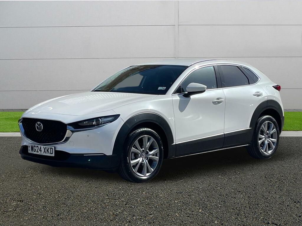Mazda CX-30 Exclusive-line White #3
