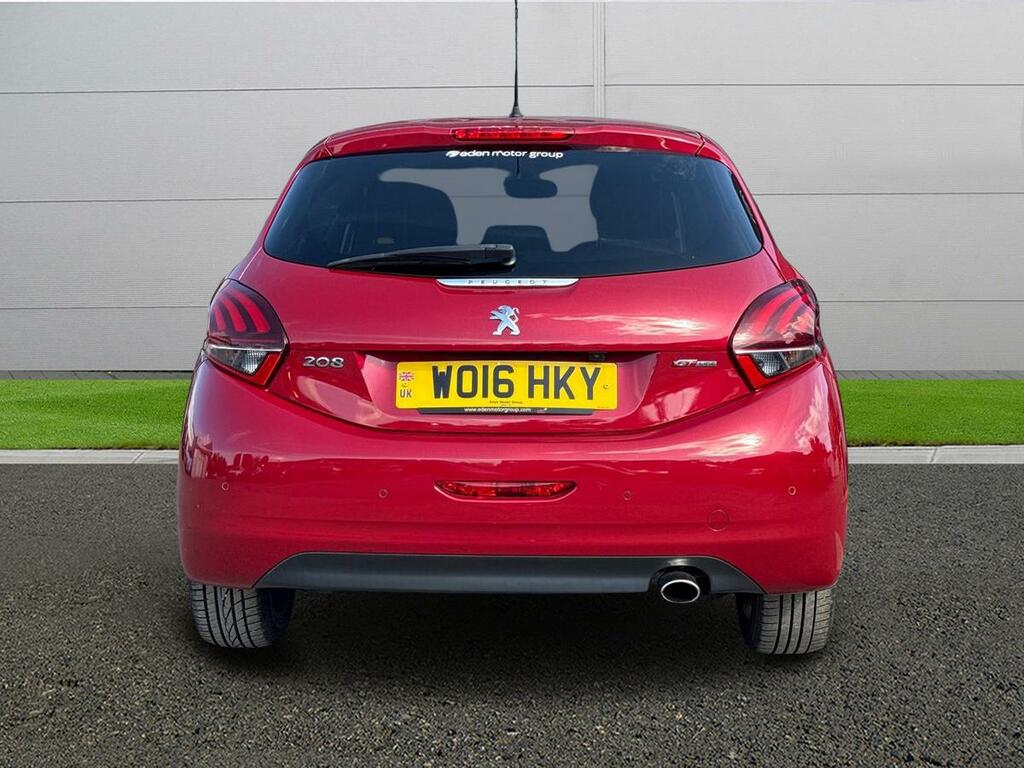 Peugeot 208 Gt Line Red #6