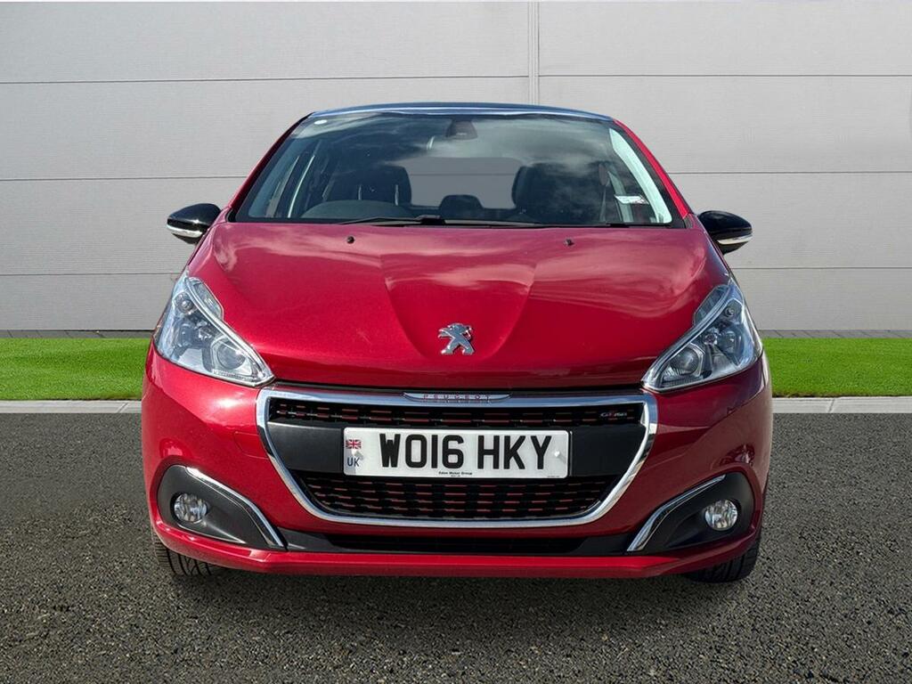 Peugeot 208 Gt Line Red #2