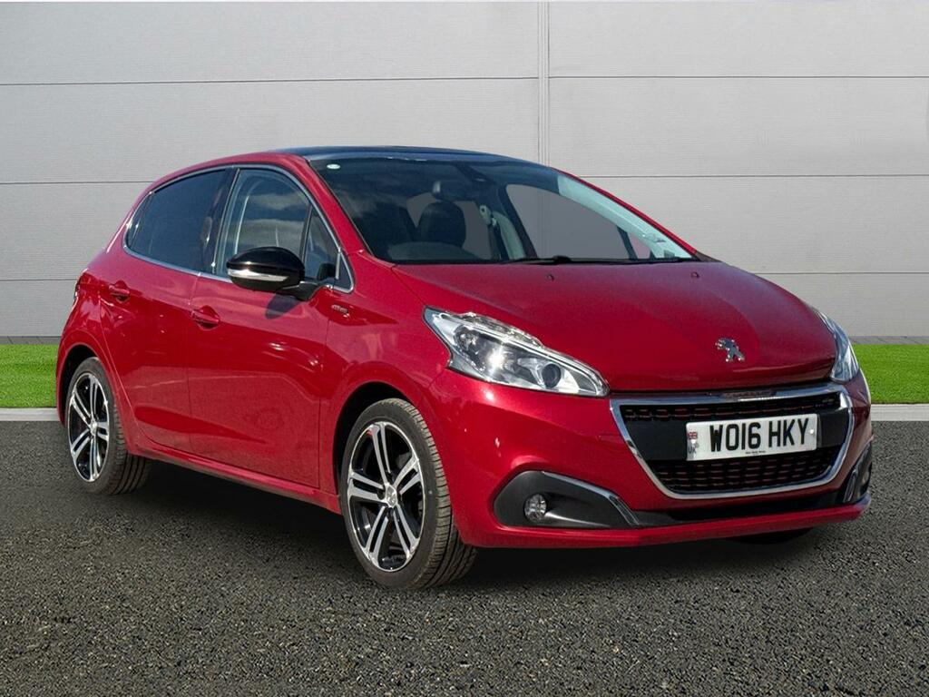 Peugeot 208 Gt Line Red