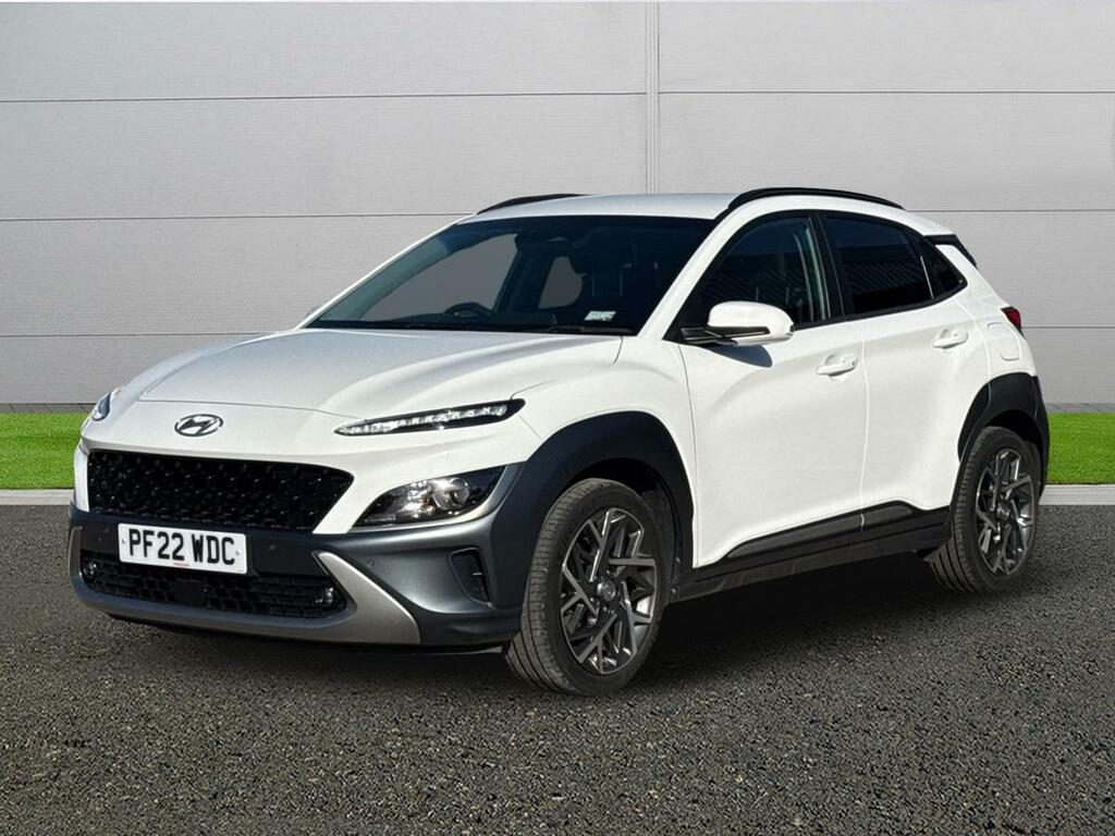Hyundai Kona Premium White #3