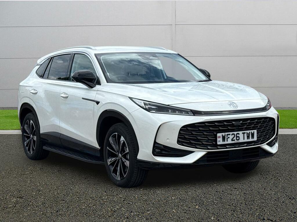 MG HS Trophy White