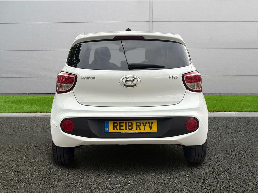 Hyundai I10 Premium Se White #6