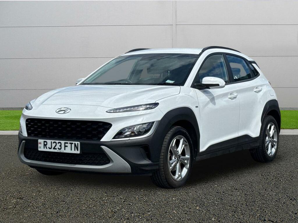 Hyundai Kona Se Connect White #3