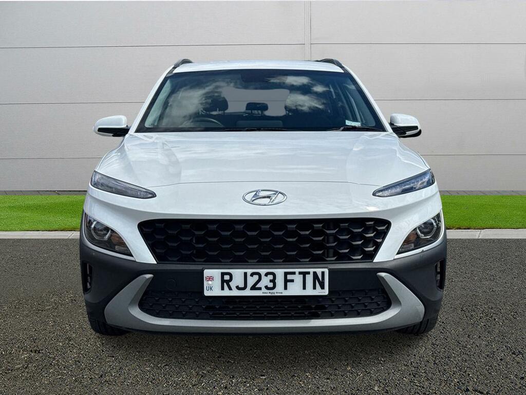 Hyundai Kona Se Connect White #2