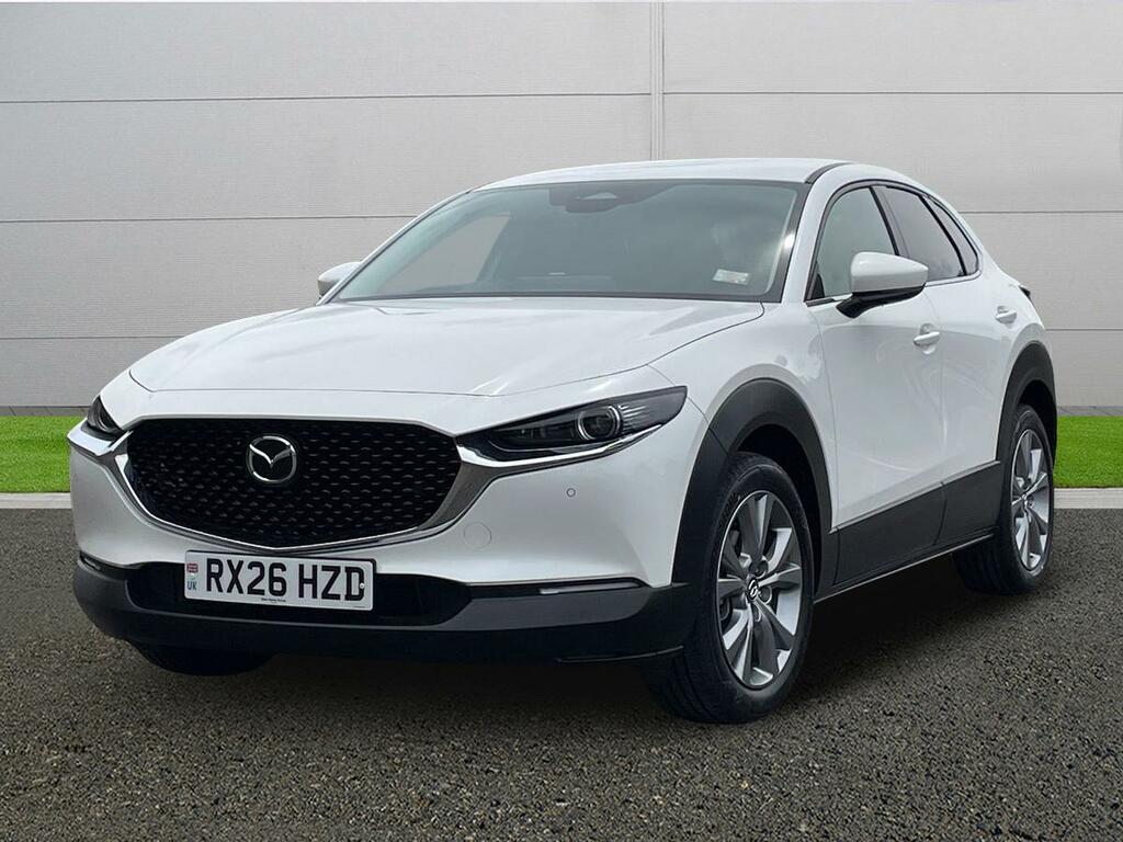 Mazda CX-30 Exclusive-line White #3