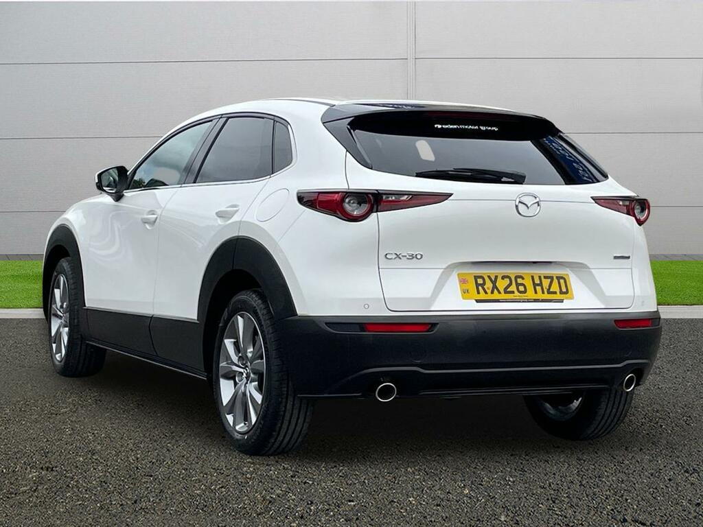 Mazda CX-30 Exclusive-line White #5