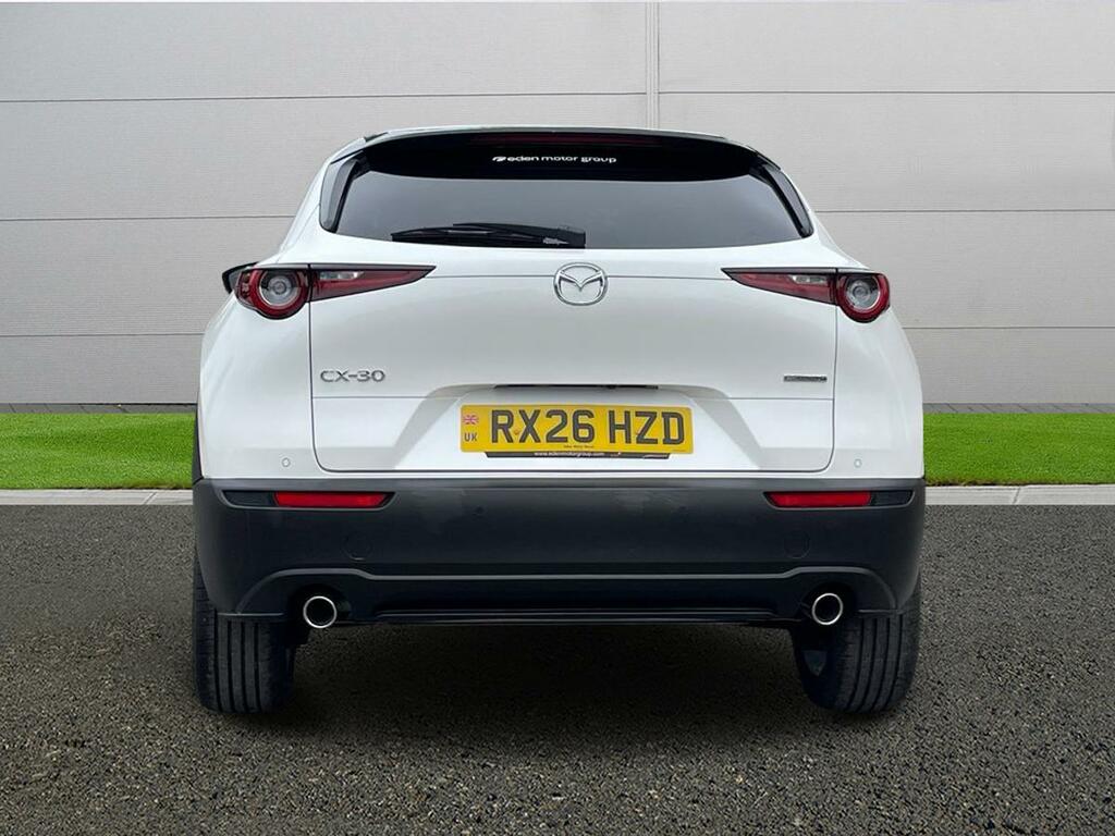 Mazda CX-30 Exclusive-line White #6