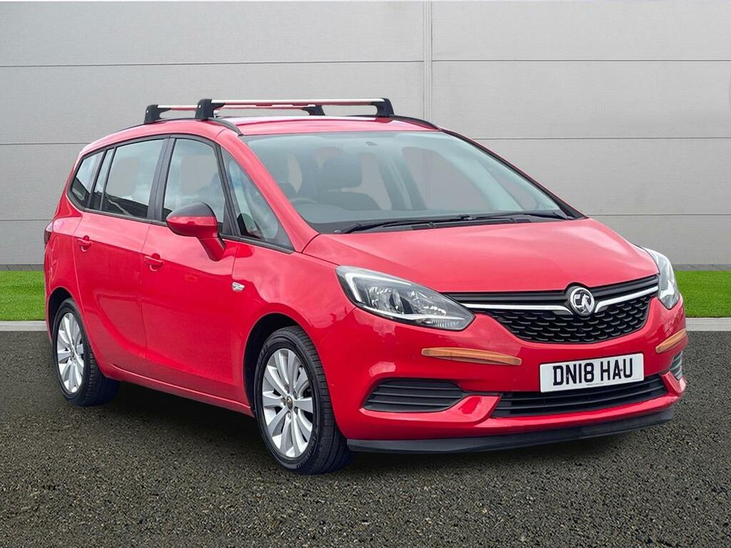 Vauxhall Zafira Tourer Design Red