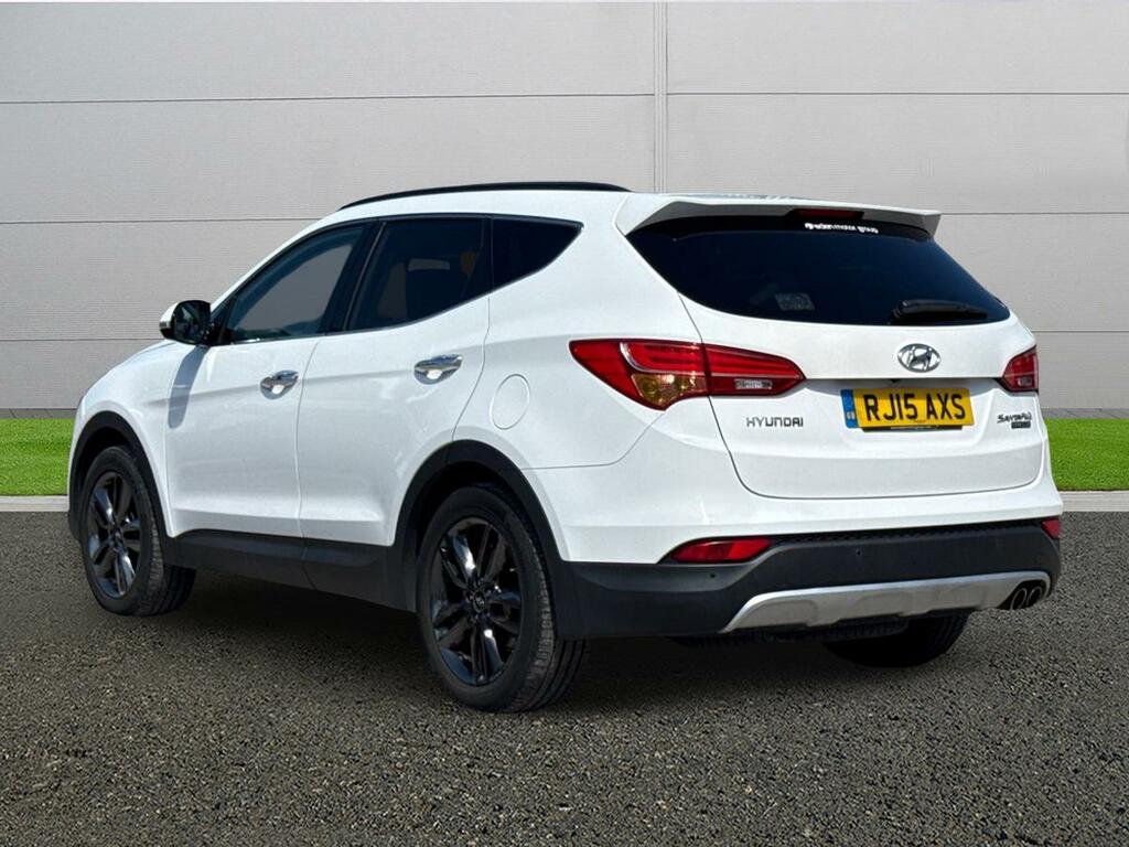 Hyundai Santa Fe Premium Se White #5
