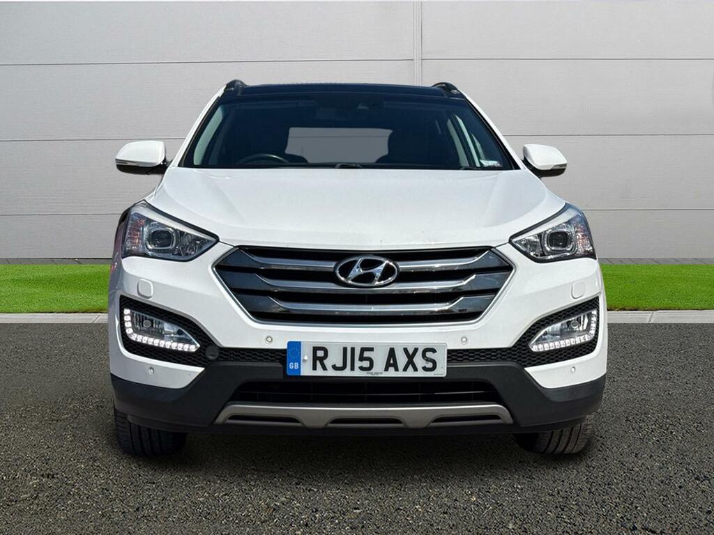 Hyundai Santa Fe Premium Se White #2
