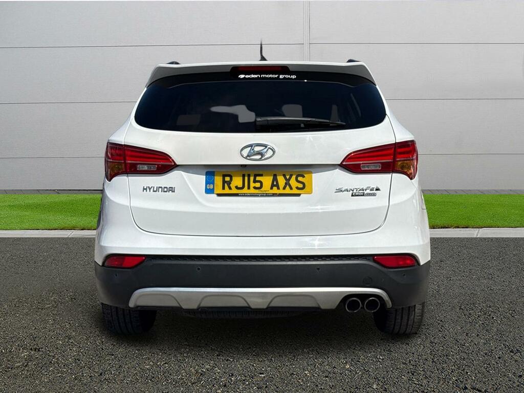 Hyundai Santa Fe Premium Se White #6