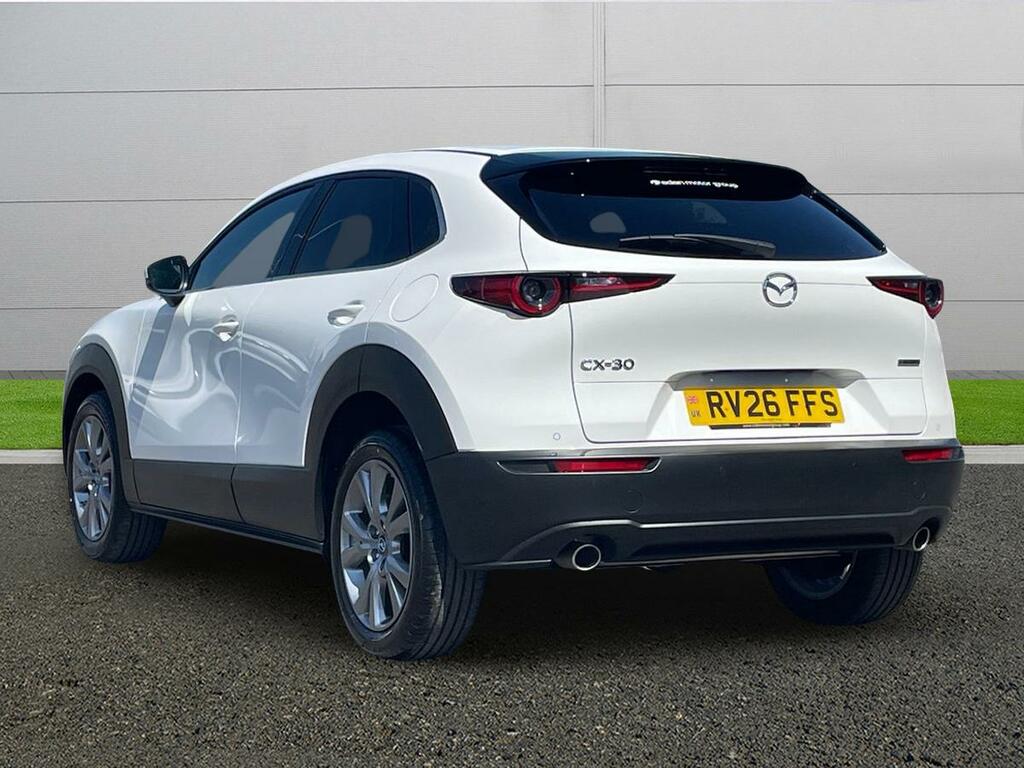Mazda CX-30 Exclusive-line White #5