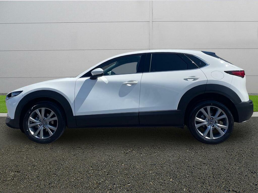 Mazda CX-30 Exclusive-line White #4