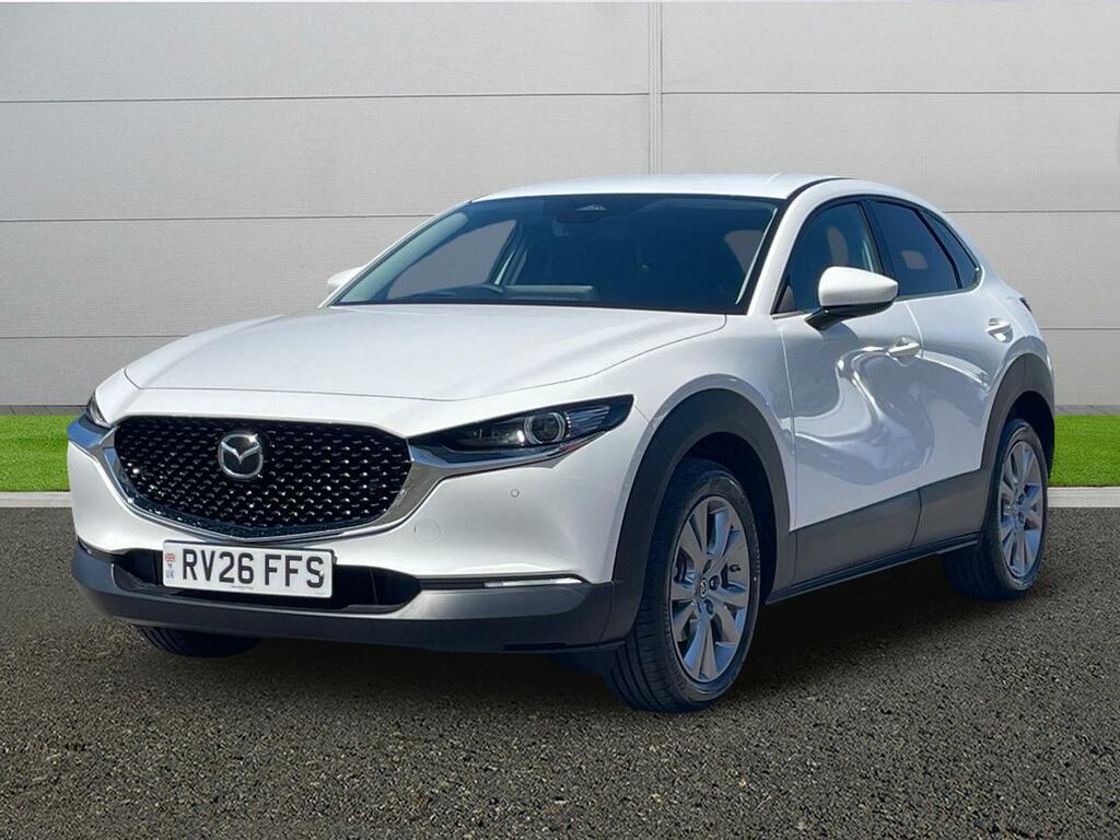 Mazda CX-30 Exclusive-line White #3
