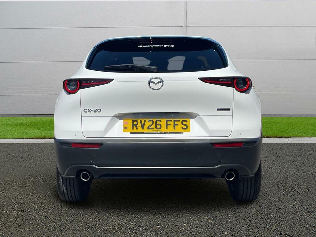 Mazda CX-30 Exclusive-line White #6