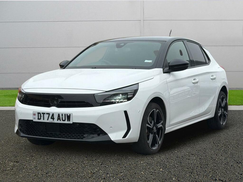 Vauxhall Corsa Gs DT74AUW White #3