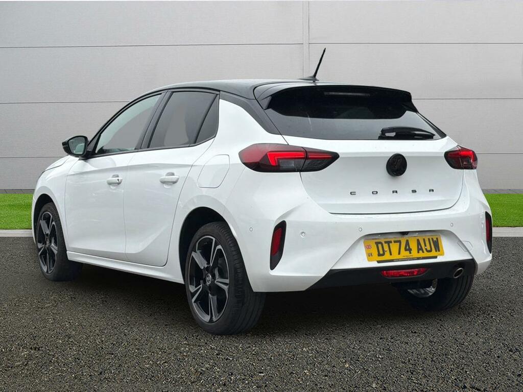 Vauxhall Corsa Gs DT74AUW White #5