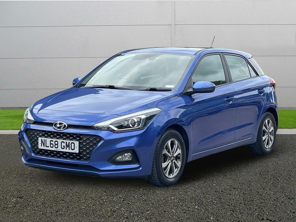 Hyundai I20 Se Blue #3