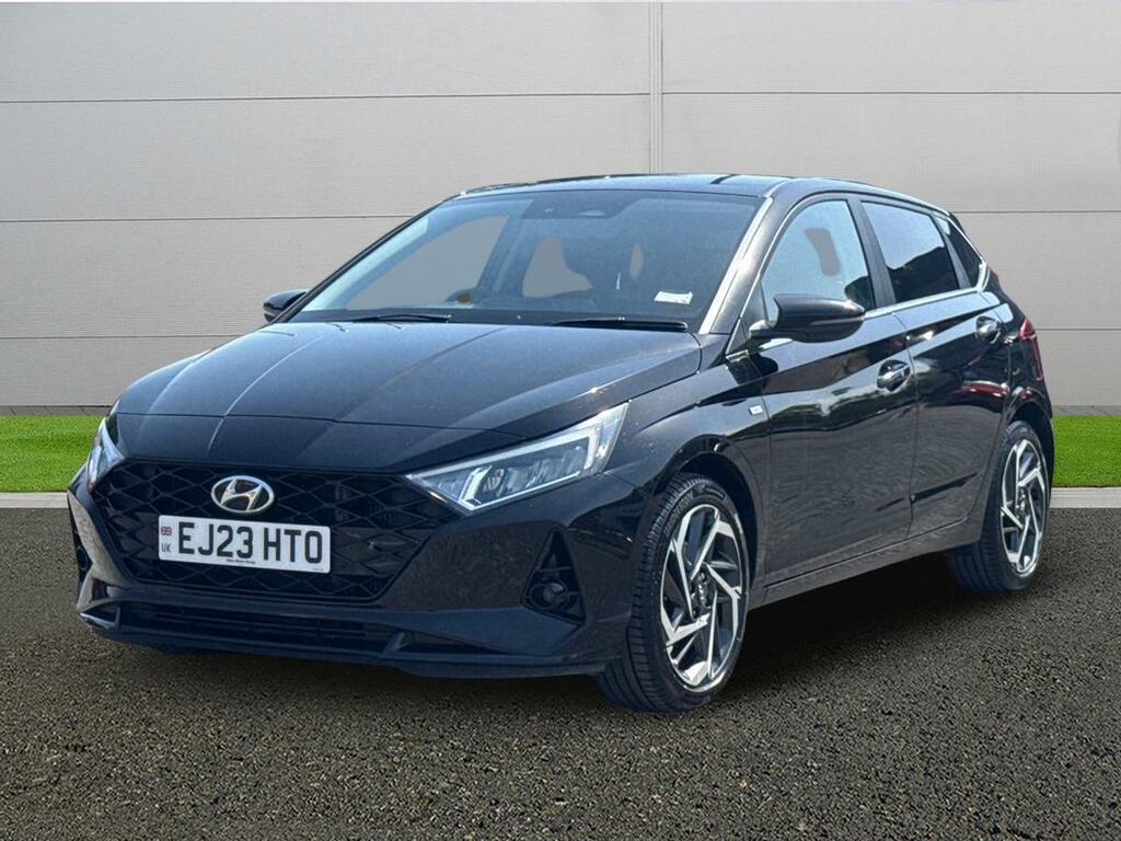 Hyundai I20 Premium Black #3