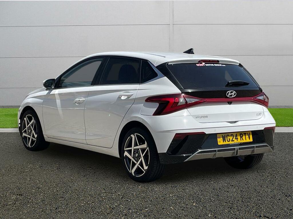 Hyundai I20 Ultimate White #5