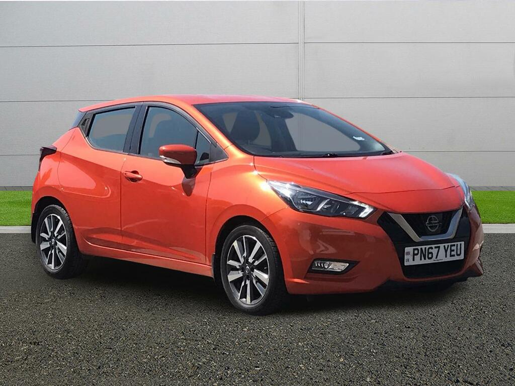 Nissan Micra Acenta Orange