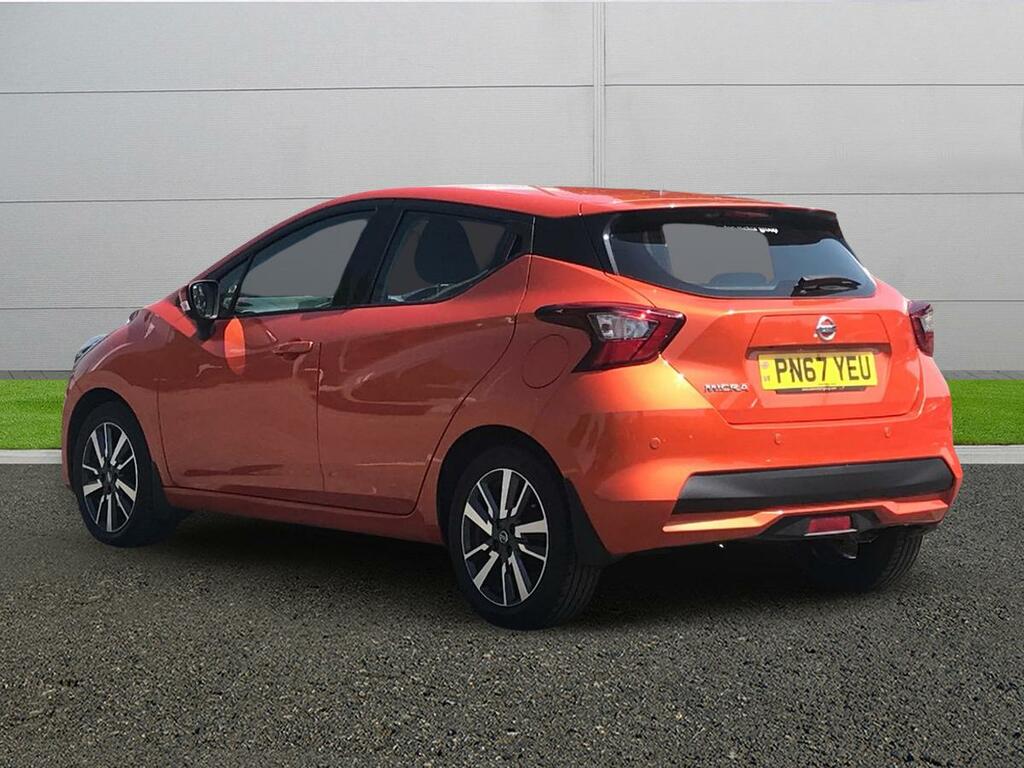 Nissan Micra Acenta Orange #5