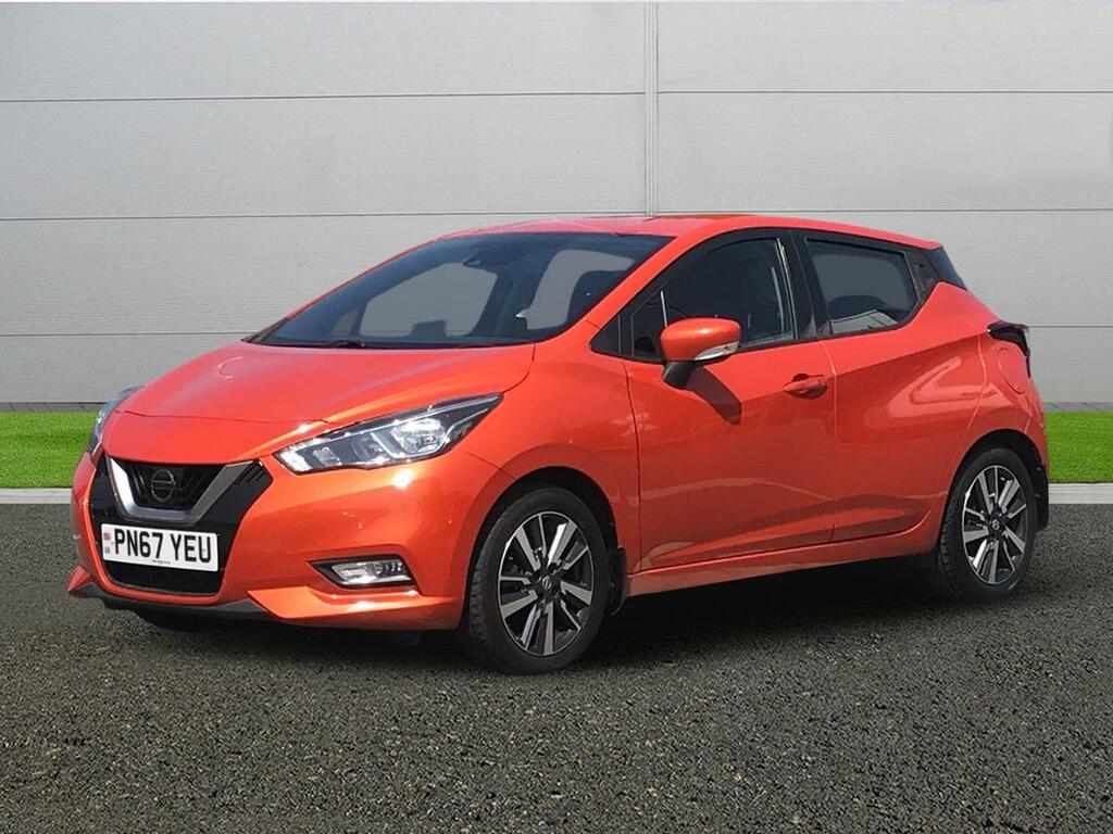 Nissan Micra Acenta Orange #3