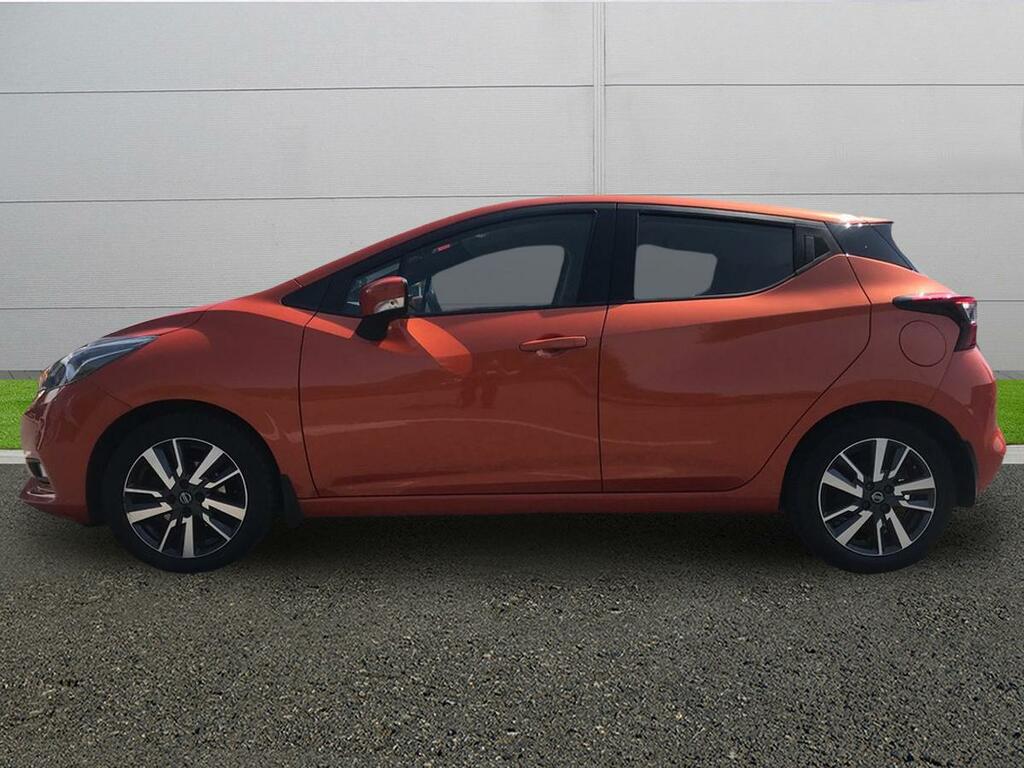 Nissan Micra Acenta Orange #4