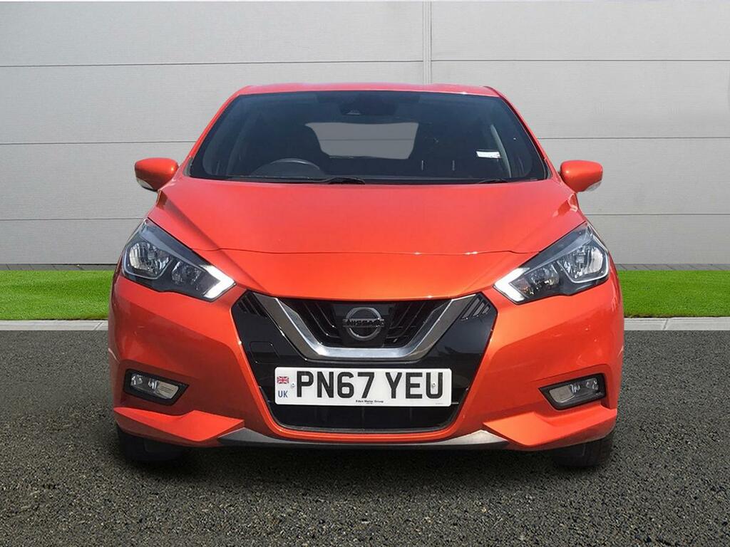 Nissan Micra Acenta Orange #2