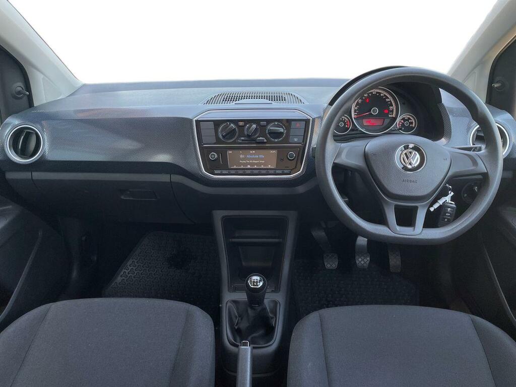 Volkswagen Up Hatchback White #13