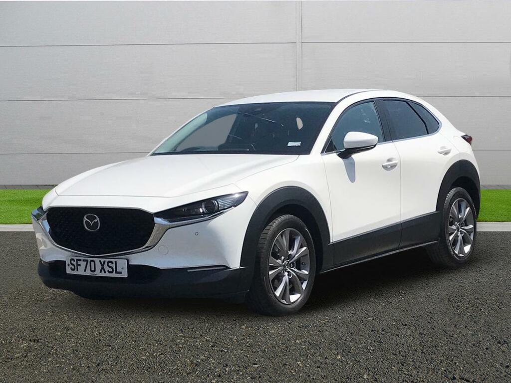 Mazda CX-30 Sport Lux White #3