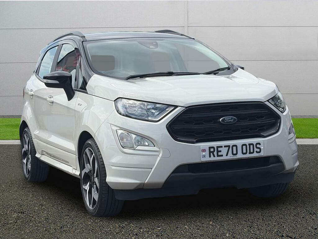 Ford Ecosport St-line White