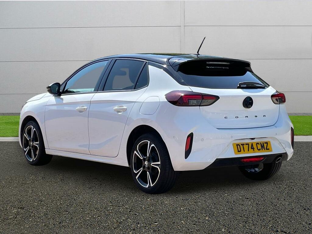Vauxhall Corsa Gs DT74CMZ White #5